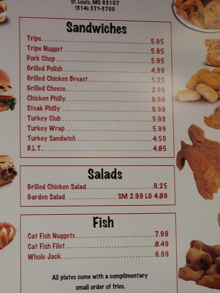 St. Louis FatBurger Menu image 3