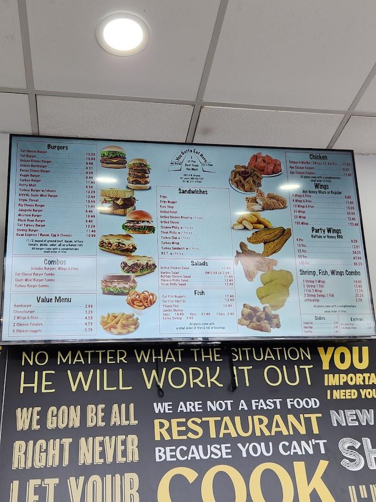 St. Louis FatBurger Menu image 4